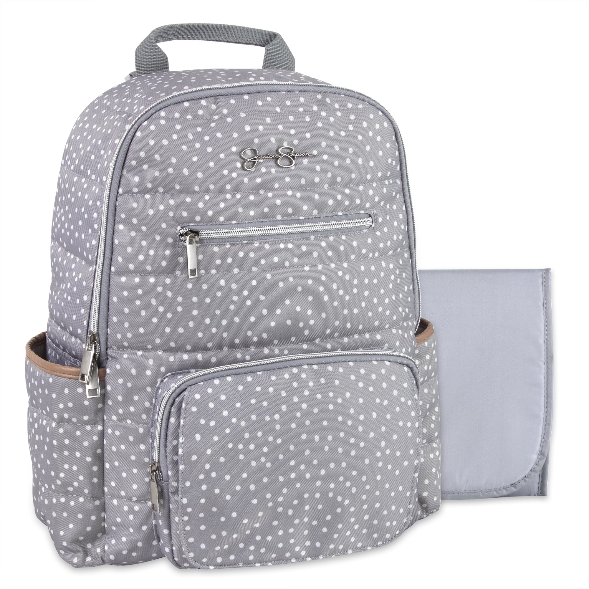 Quilted Multi-Pocket Fashion Diaper Bag