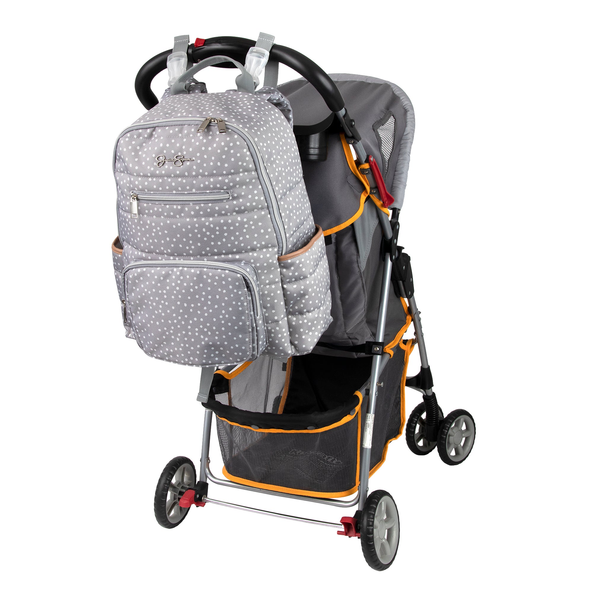 Quilted Multi-Pocket Fashion Diaper Bag