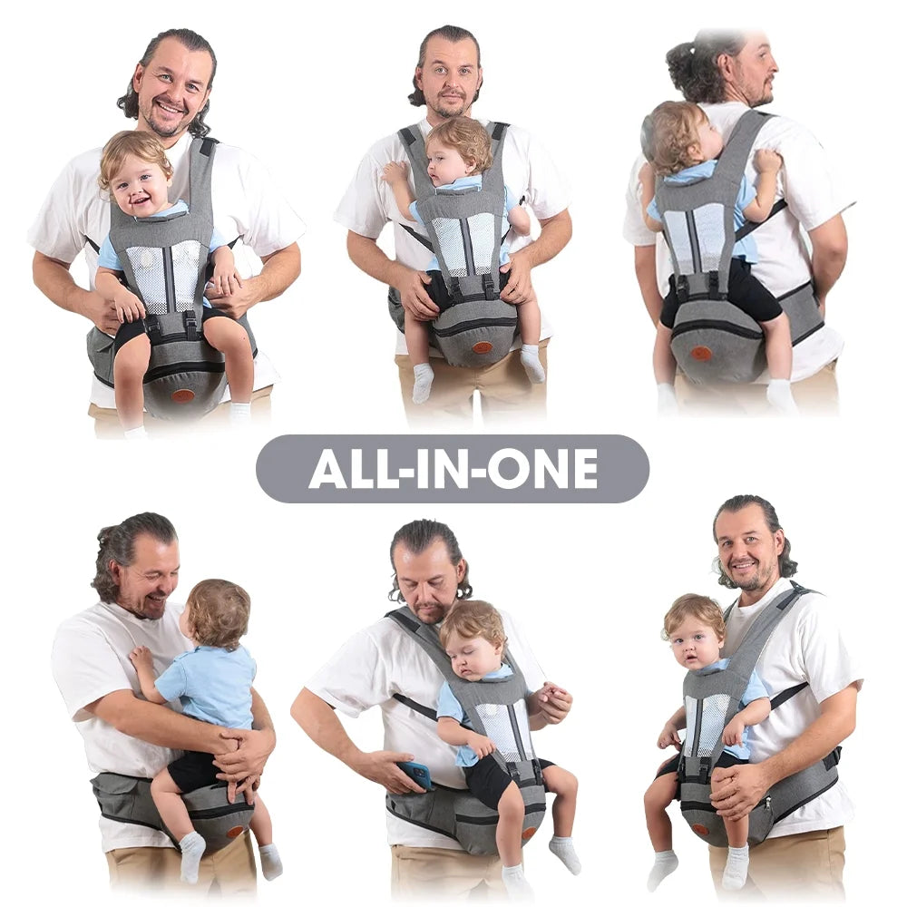 6-In-1 Ergonomic Baby Carrier