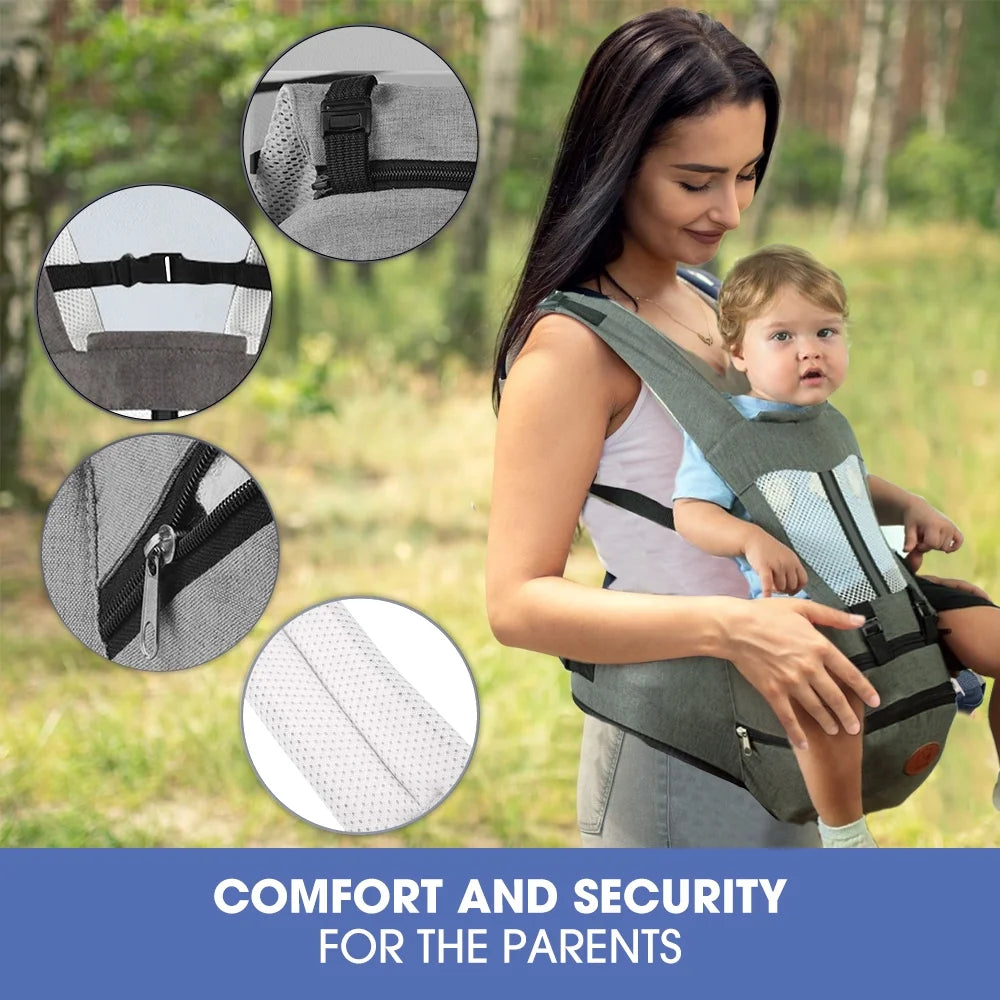 6-In-1 Ergonomic Baby Carrier