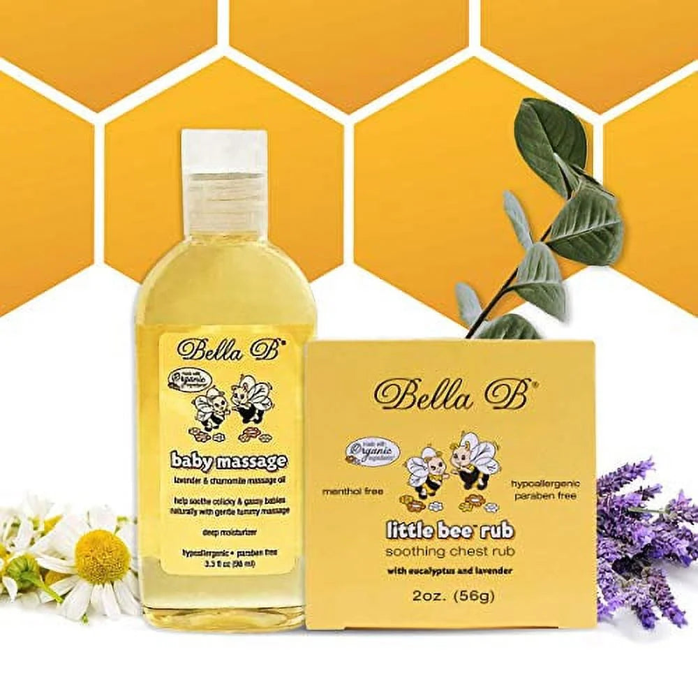 Chest Rub & Baby Massage Oil Bundle
