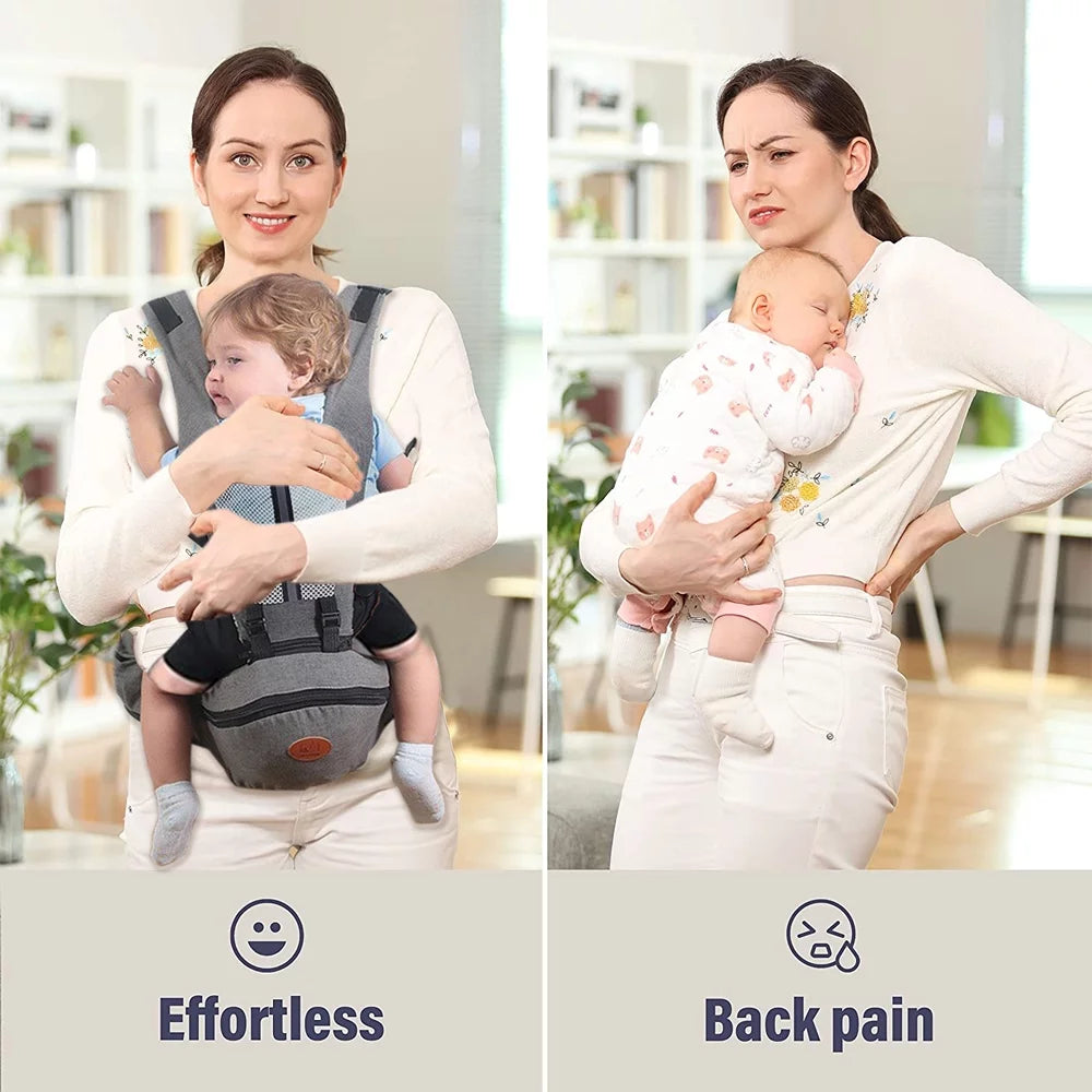 6-In-1 Ergonomic Baby Carrier
